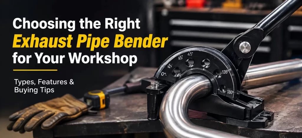 Right Exhaust Pipe Bender for Your Workshop