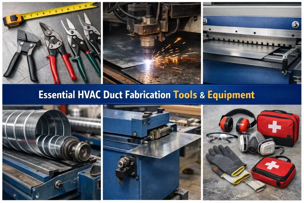 Sheet Metal Duct Fabrication Tools