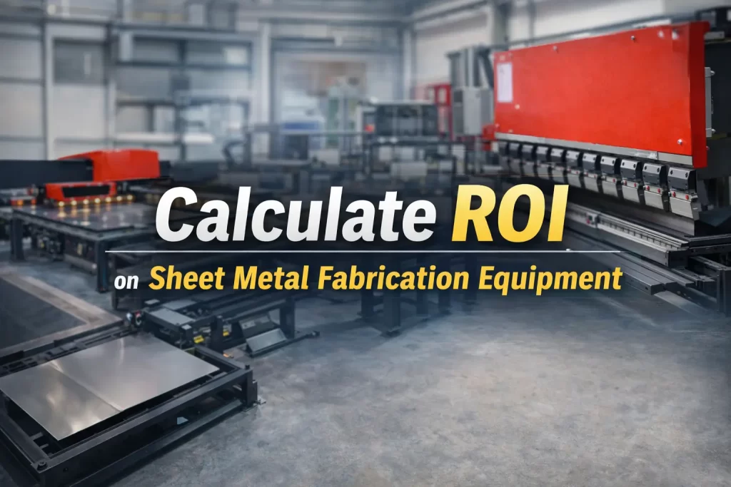 Calculate ROI on sheet metal fabrication equipment