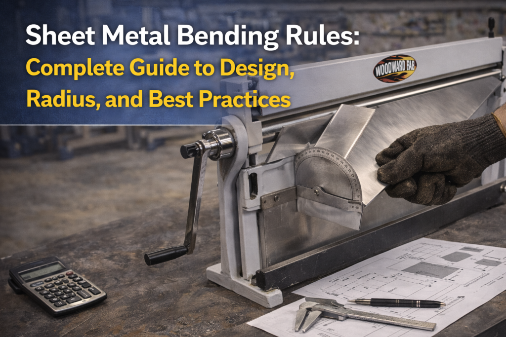 Sheet Metal Bending Rules