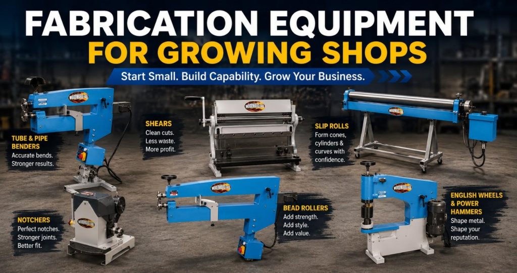 Fabrication Equipment for Growing Shops