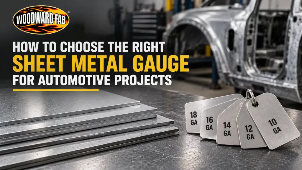 Sheet Metal Gauge for Automotive Projects
